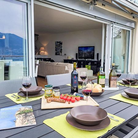Apartment Vista Lago Maggiore 1-Floor Left By Interhome Gambarogno Exteriör bild