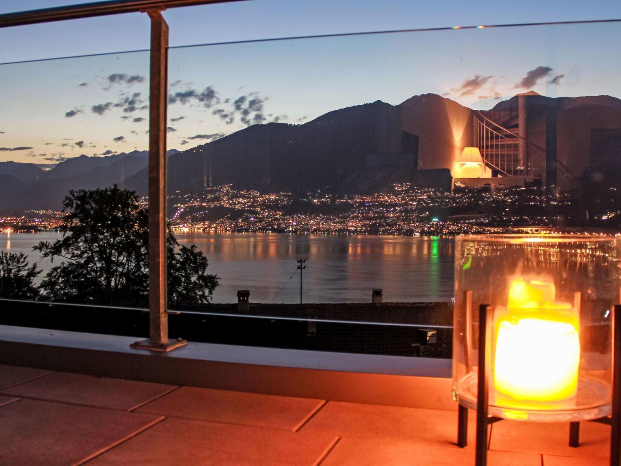 Apartment Vista Lago Maggiore 1-Floor Left By Interhome Gambarogno Exteriör bild