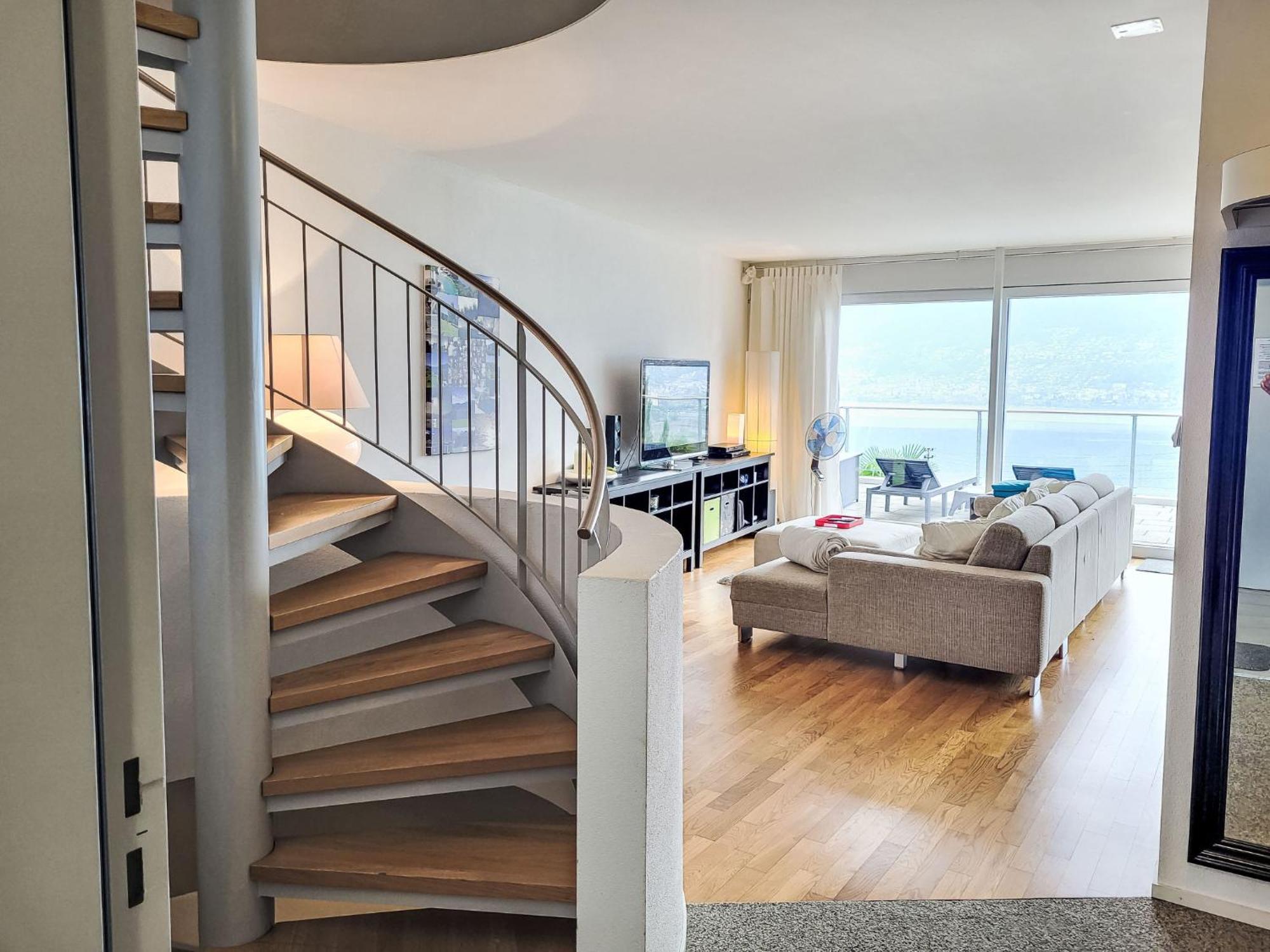 Apartment Vista Lago Maggiore 1-Floor Left By Interhome Gambarogno Exteriör bild