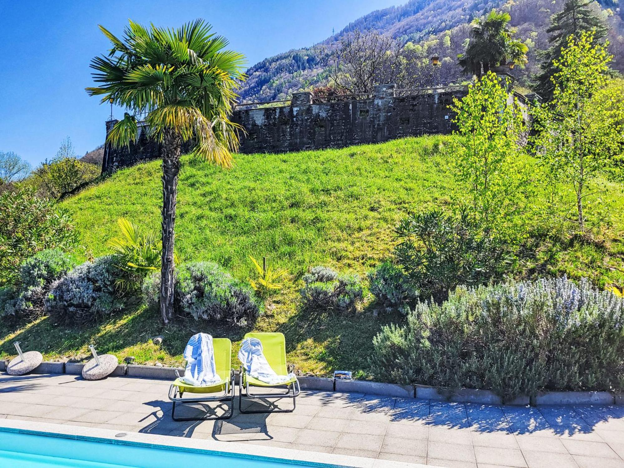 Apartment Vista Lago Maggiore 1-Floor Left By Interhome Gambarogno Exteriör bild