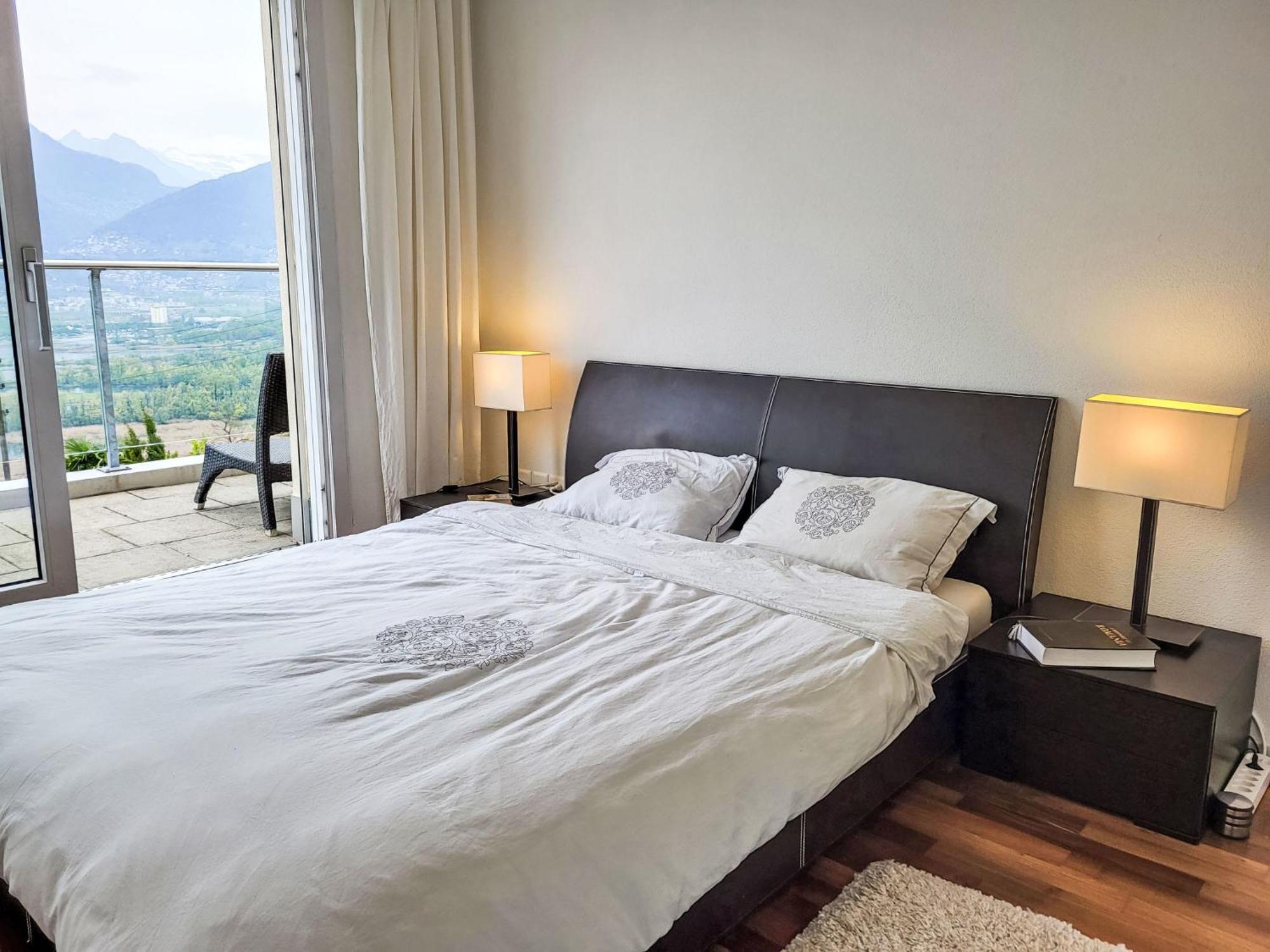 Apartment Vista Lago Maggiore 1-Floor Left By Interhome Gambarogno Exteriör bild